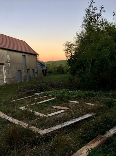 Horizon et maquette en bois